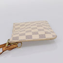 LOUIS VUITTON Damier Azur Neverfull PM Pouch Accessory Pouch LV Auth 204722-3