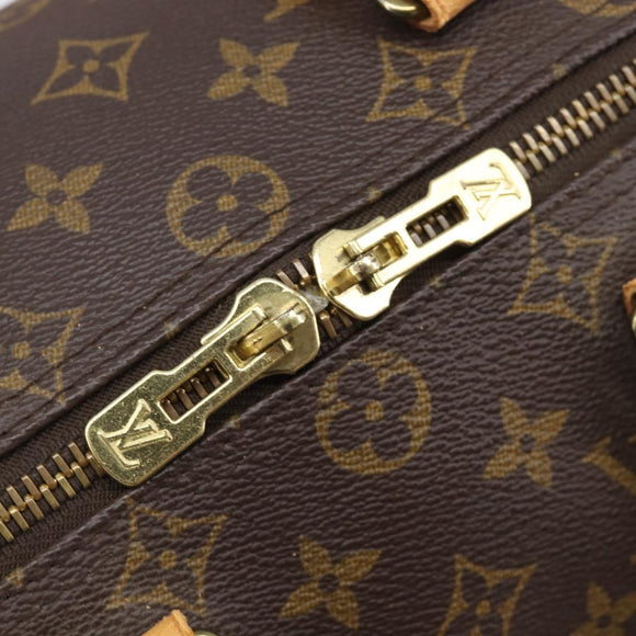LOUIS VUITTON Monogram Keepall Bandouliere 45 Boston Bag M41418 LV Auth 204723