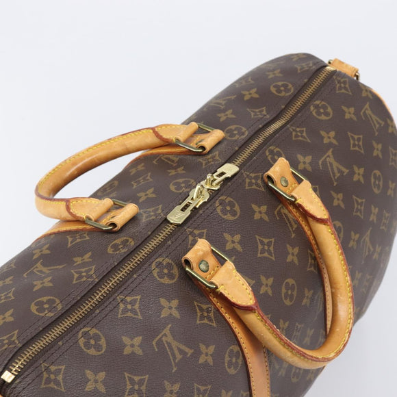 LOUIS VUITTON Monogram Keepall Bandouliere 45 Boston Bag M41418 LV Auth 204723