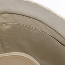 CHANEL Tote Bag Caviar Skin Standard White Silver CC Auth 204728-34