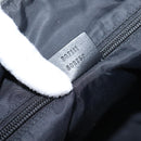 GUCCI Web Sherry Line Shoulder Bag Canvas Black Silver 387111 Auth 204729A-22