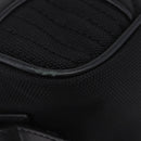 CHANEL Sports Line Matelasse Shoulder Bag Canvas Black Silver CC Auth 204730V-17