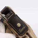 GUCCI GG Crystal Abbey Shoulder Bag Coated Canvas Outlet 268642 Auth 204734V-9