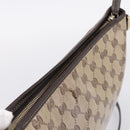 GUCCI GG Crystal Abbey Shoulder Bag Coated Canvas Outlet 268642 Auth 204734V-6