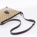 GUCCI GG Crystal Abbey Shoulder Bag Coated Canvas Outlet 268642 Auth 204734V-7
