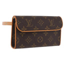 LOUIS VUITTON Monogram Pochette Florentine Waist Bag M51855 LV Auth 204738V-1