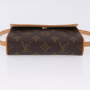 LOUIS VUITTON Monogram Pochette Florentine Waist Bag M51855 LV Auth 204738V-5