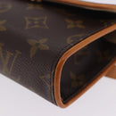 LOUIS VUITTON Monogram Pochette Florentine Waist Bag M51855 LV Auth 204738V-16