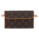 LOUIS VUITTON Monogram Pochette Florentine Waist Bag M51855 LV Auth 204738V-13