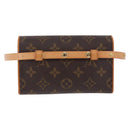 LOUIS VUITTON Monogram Pochette Florentine Waist Bag M51855 LV Auth 204738V-2