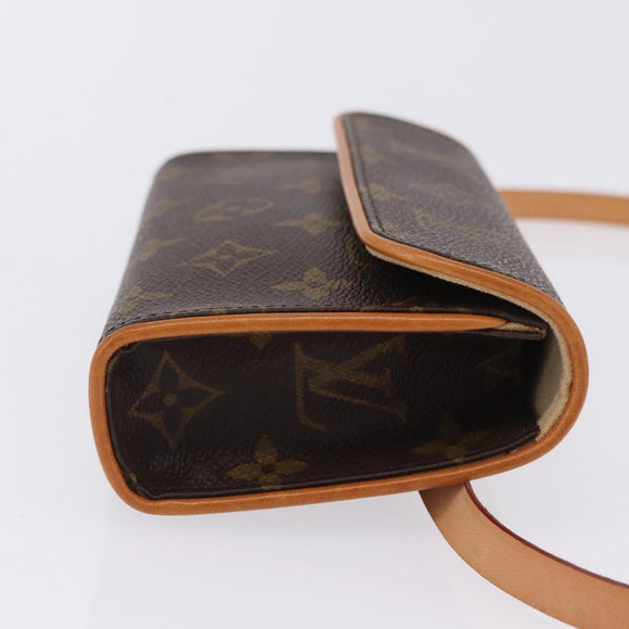 LOUIS VUITTON Monogram Pochette Florentine Waist Bag M51855 LV Auth 204738V