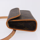 LOUIS VUITTON Monogram Pochette Florentine Waist Bag M51855 LV Auth 204738V-4