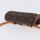 LOUIS VUITTON Monogram Pochette Florentine Waist Bag M51855 LV Auth 204738V-6