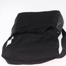 CHANEL Sports Line Shoulder Bag Nylon Black Silver CC Auth 204744V-10