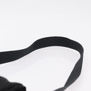 CHANEL Sports Line Shoulder Bag Nylon Black Silver CC Auth 204744V-8