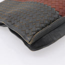 BOTTEGA VENETA INTRECCIATO Hand Bag Leather Brown Auth 204748-13