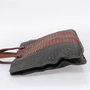 BOTTEGA VENETA INTRECCIATO Hand Bag Leather Brown Auth 204748-4