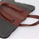 BOTTEGA VENETA INTRECCIATO Hand Bag Leather Brown Auth 204748-6
