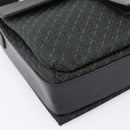 LOEWE Shoulder Bag Canvas Green Gold Tone Auth 204750V-14