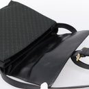 LOEWE Shoulder Bag Canvas Green Gold Tone Auth 204750V-17