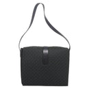 LOEWE Shoulder Bag Canvas Green Gold Tone Auth 204750V-2