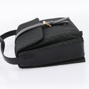 LOEWE Shoulder Bag Canvas Green Gold Tone Auth 204750V-3