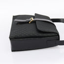 LOEWE Shoulder Bag Canvas Green Gold Tone Auth 204750V-4