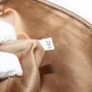 Miu Miu Tote Bag Leather White Silver Auth 204751A-12