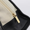 LOEWE Amazona 32 Hand Bag Suede Beige Gold Auth 204758-17