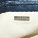 BOTTEGA VENETA INTRECCIATO Hand Bag Leather Navy Gold Auth 204759-24