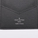 LOUIS VUITTON Monogram Eclipse Couverture Passpole NM Case M64501 Auth 204763V-17