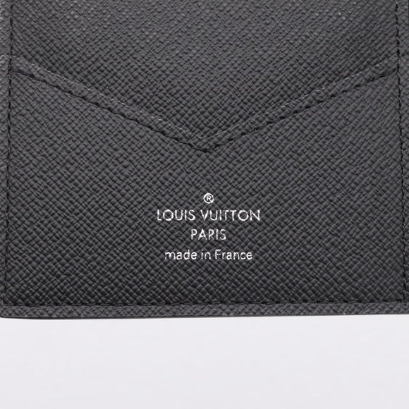LOUIS VUITTON Monogram Eclipse Couverture Passpole NM Case M64501 Auth 204763V