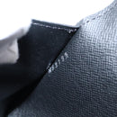 LOUIS VUITTON Monogram Eclipse Couverture Passpole NM Case M64501 Auth 204763V-11
