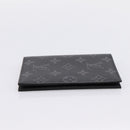 LOUIS VUITTON Monogram Eclipse Couverture Passpole NM Case M64501 Auth 204763V-3