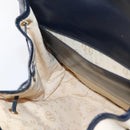 HERMES Shoulder Bag Canvas Beige Gold Auth 204766-18