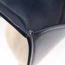 HERMES Shoulder Bag Canvas Beige Gold Auth 204766-20
