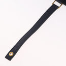 HERMES Picotan Lock MM Hand Bag Taurillon Leather Navy Gold Auth 204768SM-16