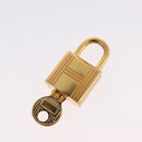 HERMES Picotan Lock MM Hand Bag Taurillon Leather Navy Gold Auth 204768SM-22