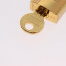 HERMES Picotan Lock MM Hand Bag Taurillon Leather Navy Gold Auth 204768SM-23