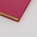 LOEWE Note Leather Paper Pink Auth 204770M-14