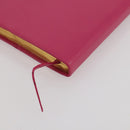 LOEWE Note Leather Paper Pink Auth 204770M-15