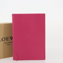 LOEWE Note Leather Paper Pink Auth 204770M-12
