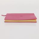 LOEWE Note Leather Paper Pink Auth 204770M-3