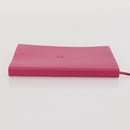 LOEWE Note Leather Paper Pink Auth 204770M-4