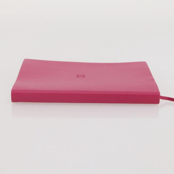 LOEWE Note Leather Paper Pink Auth 204770M