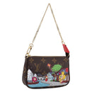 LOUIS VUITTON Monogram Vivienne Mini Pochette Accessoires Pouch LV Auth 204777M-1