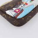 LOUIS VUITTON Monogram Vivienne Mini Pochette Accessoires Pouch LV Auth 204777M-15