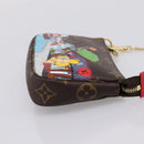 LOUIS VUITTON Monogram Vivienne Mini Pochette Accessoires Pouch LV Auth 204777M-4
