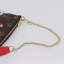 LOUIS VUITTON Monogram Vivienne Mini Pochette Accessoires Pouch LV Auth 204777M-7