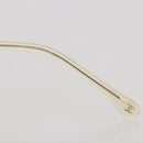 CHANEL Sunglasses metal Gold CC Auth 204787M-13